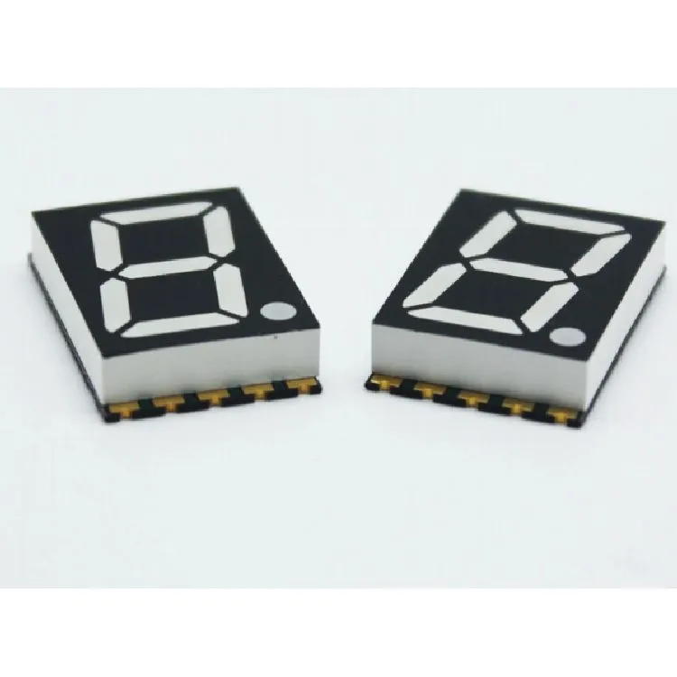 0.28inch سنگل ہندسہ ایس ایم ڈی ڈسپلے 7 ملی میٹر کے ساتھ