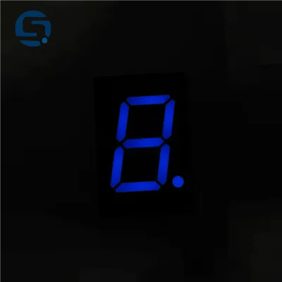 0. 5 انچ سنگل ہندسہ دوہری رنگ 7 طبقہ ایل ای ڈی ڈسپلے